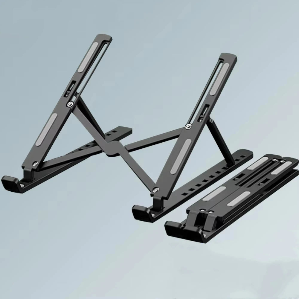 Foldable Laptop Stand Adjustable Portable Notebook Bracket Support Base ABS Holder For Macbook Air Pro Accessories Convenient Main image