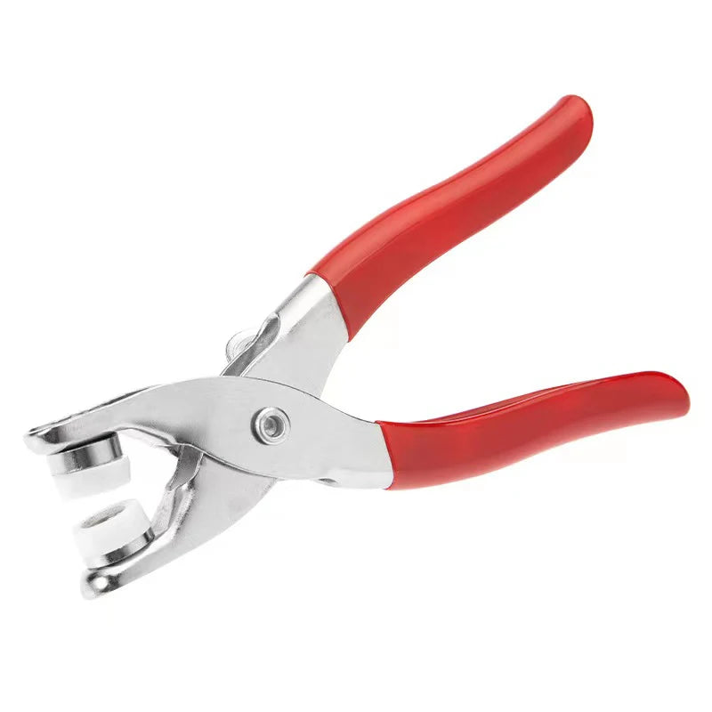 50Set Colorful Metal Sewing Buttons Plier Tool Hollow/Solid Prong Press Studs Snap Fasteners for Installing Clothes Bags