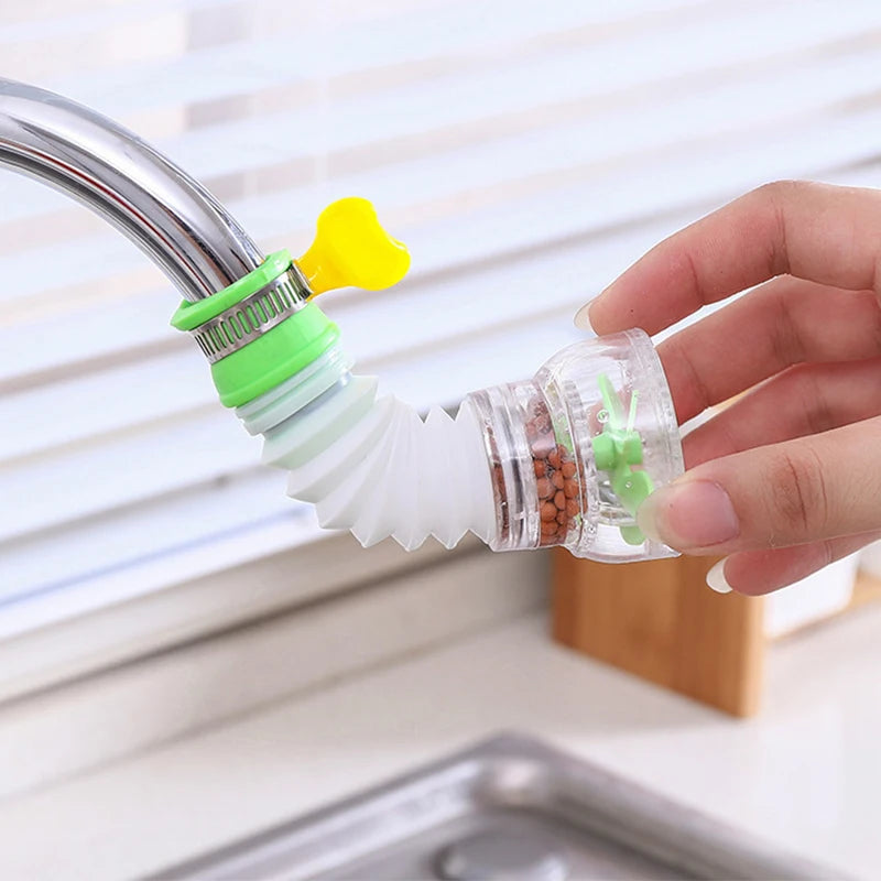 Universal 360 Rotation Faucet Bubbler Swivel Water Saving Economizer Head Shower Kitchen Faucet Nozzle Adapter Sink Accessories Secondary image