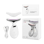 Facial Lifting Device Neck Facial Eye Massage Face Slimmer EMS Beauty Skin Double ChinTightening Anti Wrinkle Aging Face Massage