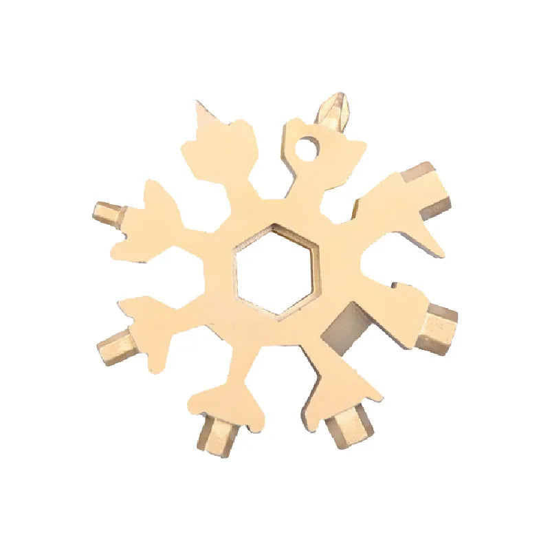 18 In 1 Portable Hexagonal Octagonal Screwdriver Multifunctional Outdoor Multi-purpose Hexagonal Snowflake Wrench 2026