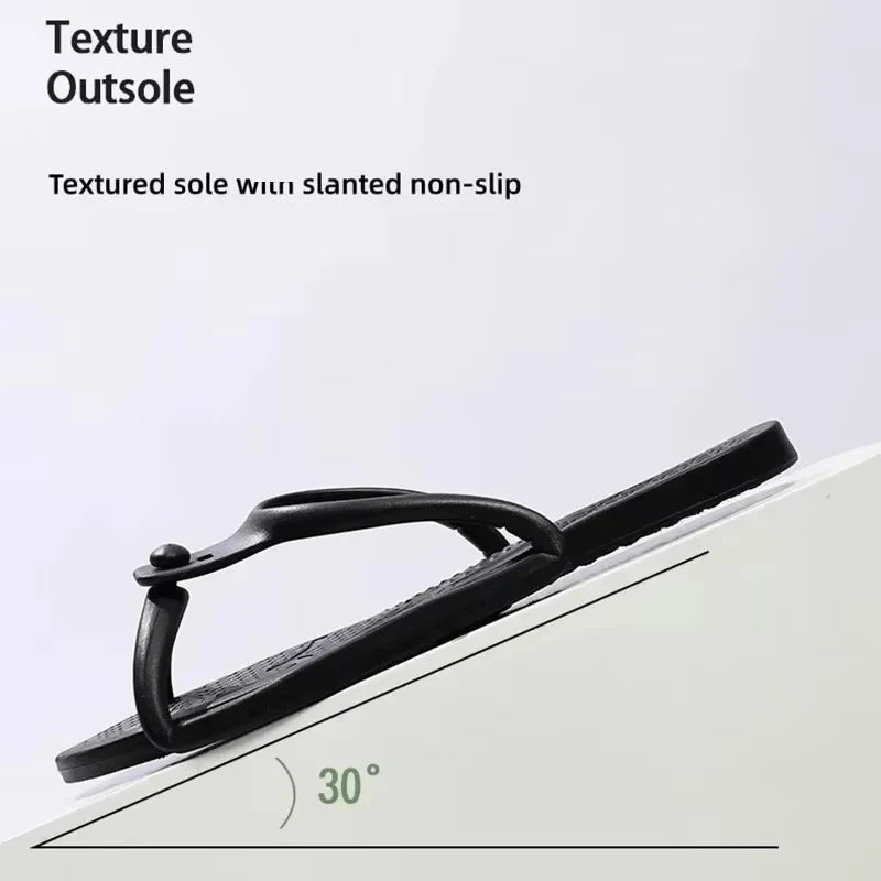 2026Summer Women Folding Slippers Adults Portable Trip Travel Sandals Couples Indoor Soft Slides Men Beach Non-slip EVA Shoes