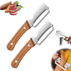 2026 Wooden Multi Functional Vegetable Peeler With Ergonomic Handle For Peeling And Slicing Fruits And Vegetables Durable Smooth
