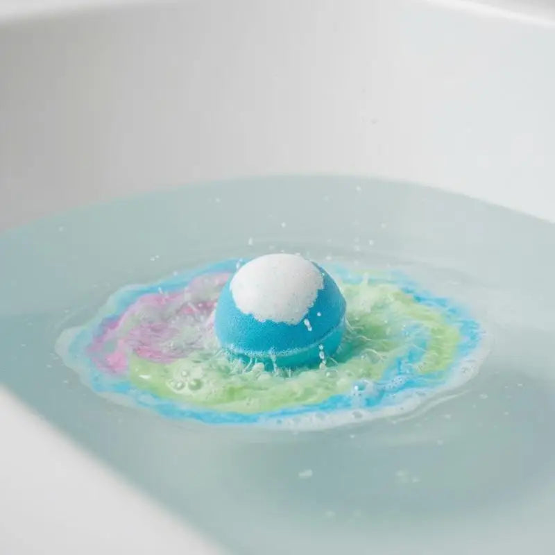 12Pcs Kids Bath Bombs Set – Skin Friendly Mega Bubbles with Surprise Ocean Toys Inside, Natural Bath Gift for Boys & Girls