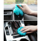 1pc Magic Gel Dust Remover, Car Interior Dust Remover - Clean Car Vents, Keyboards, And More With Ease - Perfect Car Cleaning Ac