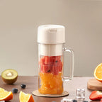 MJ2 Portable Juicer Cup 500ml Personal Size Handheld Fruit Vegetable Juicer for Fitness And Outdoor