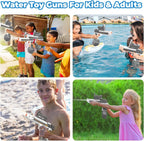 Children's electric water gun toys, men's and women's automatic water guns, water guns for summer swimming pools,  beaches