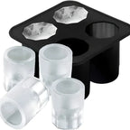 Diamond Rose Gun ETC. Shaped Ice Cube Mold Food Grade Silicone Square Ice Cube Maker Tray High Quality Mold For Bar Making Drink