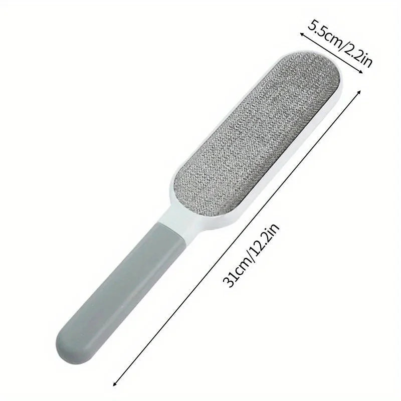 Double-Sided Pet Hair Remover, Manual Electrostatic Sticky Lint Brush, for Cat, Clothing, Sofa, Furniture,  Carpet Cleaning Secondary image