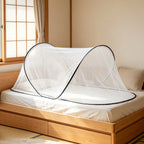 78x31x22in Portable Foldable Mesh Tent Soft Convenient Breathable Lightweight Mosquito Net Tent for Bed Camping Travel Patio
