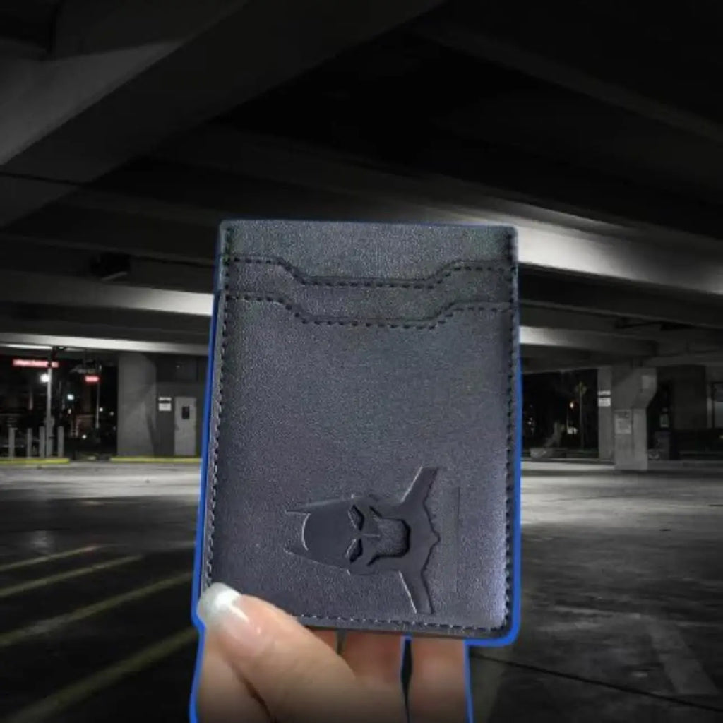Bat ID Wallet Slim Leather Card Holder Case Wallet With Super Hero Mask Gift For Dad Son Boyfriend Husband Anniversary Birthday