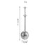 304 Stainless Steel Matcha Powder Spice Sieve Frosting Icing Sugar Filter Baking Tools Powder Spreader Gadgets for Kitchen Tools