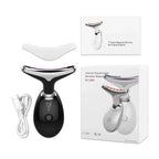 Facial Lifting Device Neck Facial Eye Massage Face Slimmer EMS Beauty Skin Double ChinTightening Anti Wrinkle Aging Face Massage