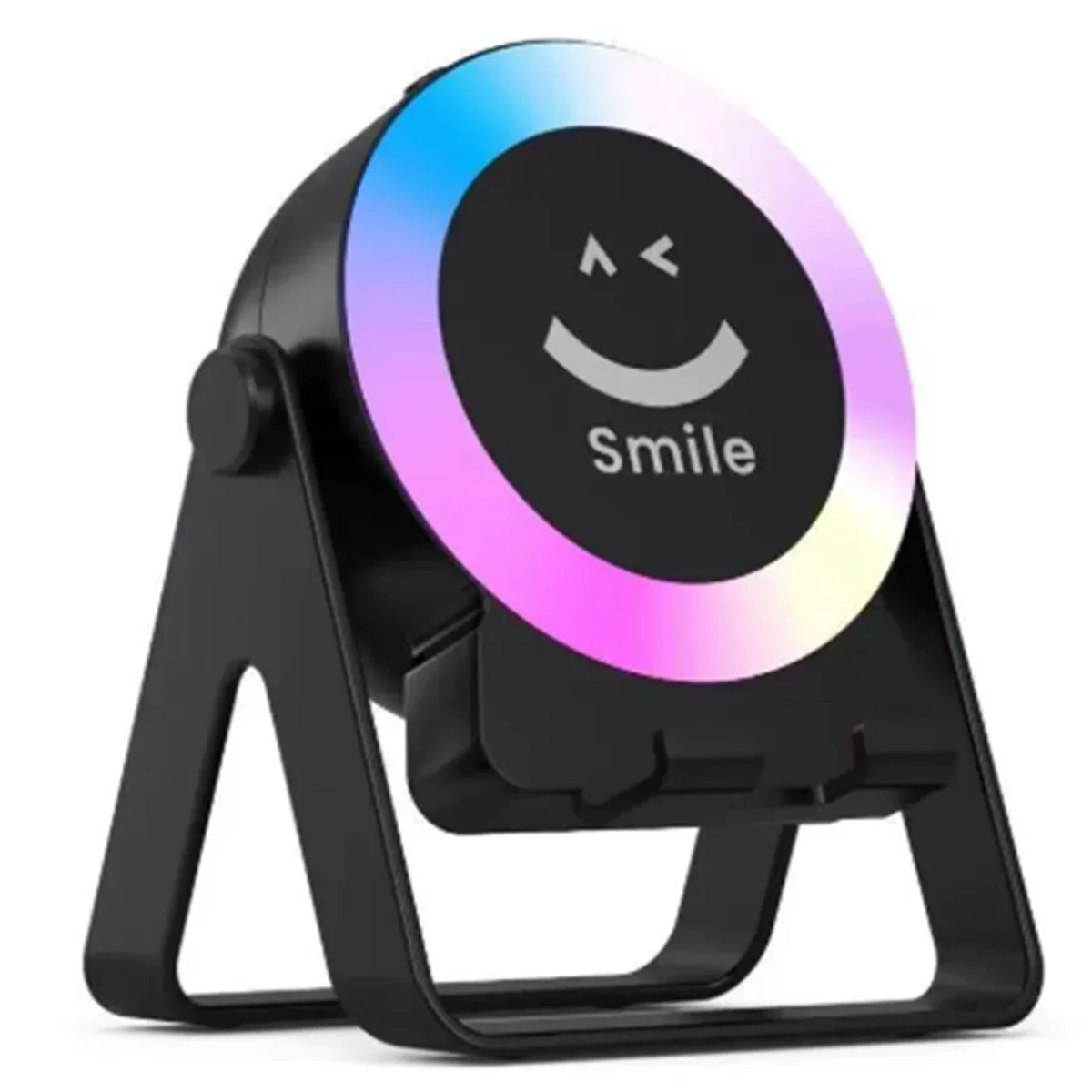 New 3C-Colorful Light Sensing Bluetooth Speaker, Desktop Phone Holder, Small Speaker, Subwoofer, Mini Bluetooth Speaker