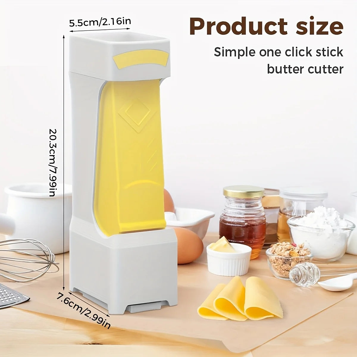 1 Piece Butter Slicer Cheese Slicer Automatic Cheese Cheese Slicer Kitchen Tools Butter Cutter