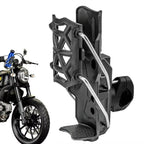 360° Adjustable Handlebar Cup Cage Universal Bike Motorcycle Water Bottle Holder For Harley KTM&MTB Road Cycling ADV Motorbike