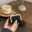 Mini Litchi Grain Coin Purse, Portable Storage Pouch for Earphones & Jewelry, Small Women's Coin Bag