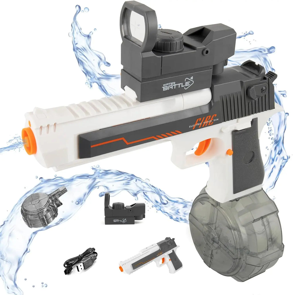 Children's electric water gun toys, men's and women's automatic water guns, water guns for summer swimming pools,  beaches