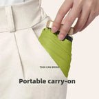 1Pc 55% Off Mini Sun Umbrella Pocket Rain Umbrella Vinyl Folding UV Ultraviolet Protection Sun Shade Pocket Parasol Capsule
