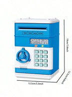 Smart piggy bank, cash and coins can be used as ATM bank electronic coins, bank gifts, creative password unlocking, automatic mo