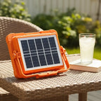 LED Solar USB Charging Emergency Waterproof Floodlight Portable Outdoor Camping Night Market Stall Lighting