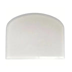 1pc Plastic Cake Cream Spatula, Dough Knife, Butter Scraper With Plain Smooth Edge, Baking Tools