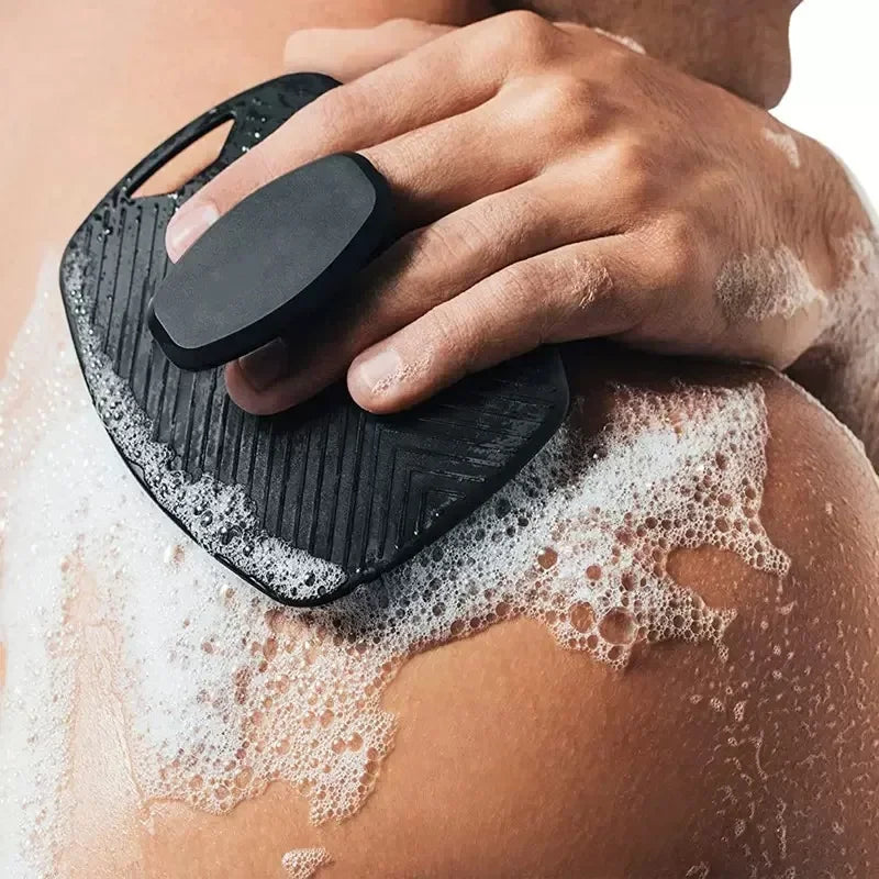 Silicone Cleaning Brush Face Cleansing Scrubber Massager Manual Facial Cleansing Brush Exfoliating Gentle Beard Skin Care Tool Secondary image