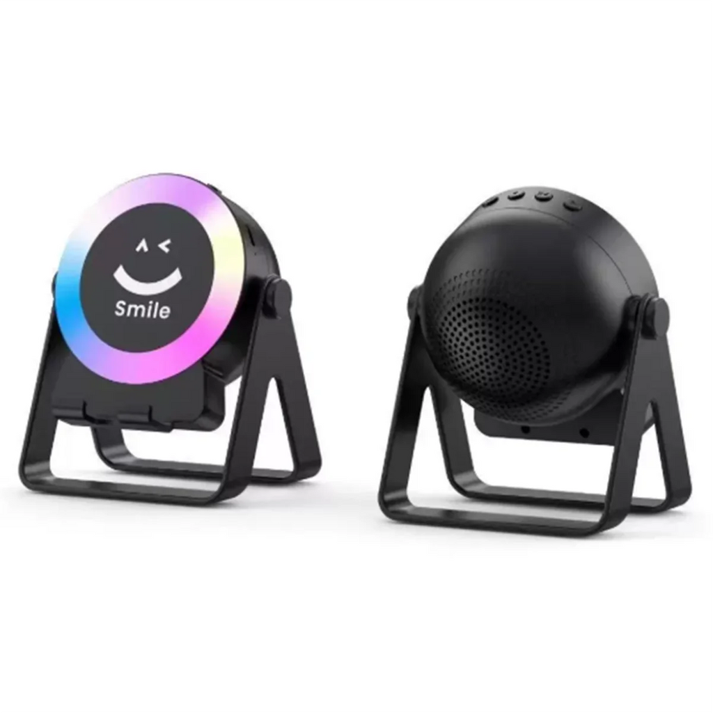New 3C-Colorful Light Sensing Bluetooth Speaker, Desktop Phone Holder, Small Speaker, Subwoofer, Mini Bluetooth Speaker