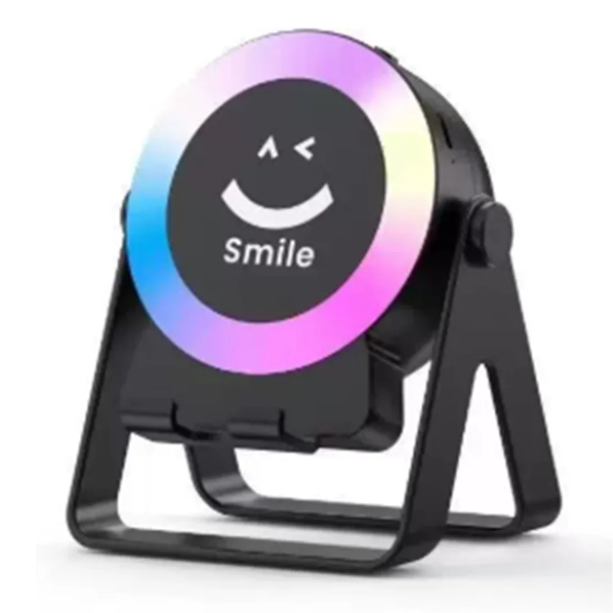New 3C-Colorful Light Sensing Bluetooth Speaker, Desktop Phone Holder, Small Speaker, Subwoofer, Mini Bluetooth Speaker