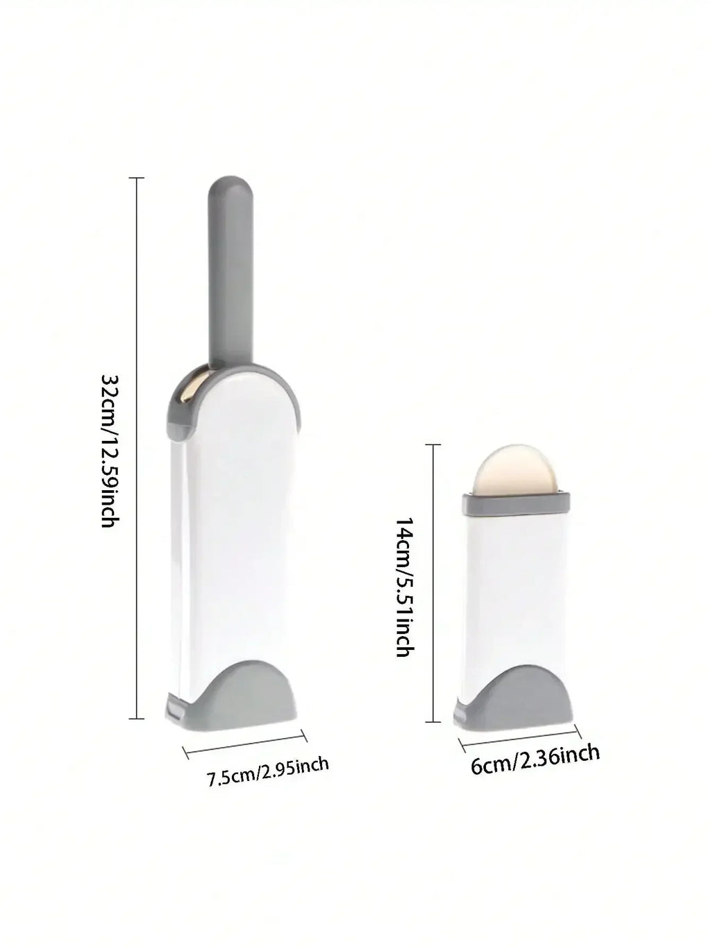 Hair Remover No-Rinse Double-Sided Brush Reusable Self-Cleaning Base,Manual hair cleaning For Furniture, Clothes And Carpets