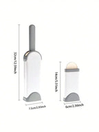 Hair Remover No-Rinse Double-Sided Brush Reusable Self-Cleaning Base,Manual hair cleaning For Furniture, Clothes And Carpets