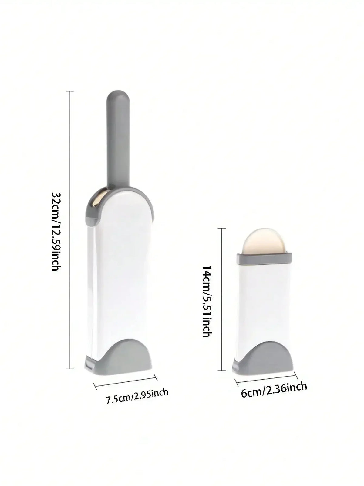 Hair Remover No-Rinse Double-Sided Brush Reusable Self-Cleaning Base,Manual hair cleaning For Furniture, Clothes And Carpets