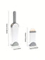 Hair Remover No-Rinse Double-Sided Brush Reusable Self-Cleaning Base,Manual hair cleaning For Furniture, Clothes And Carpets