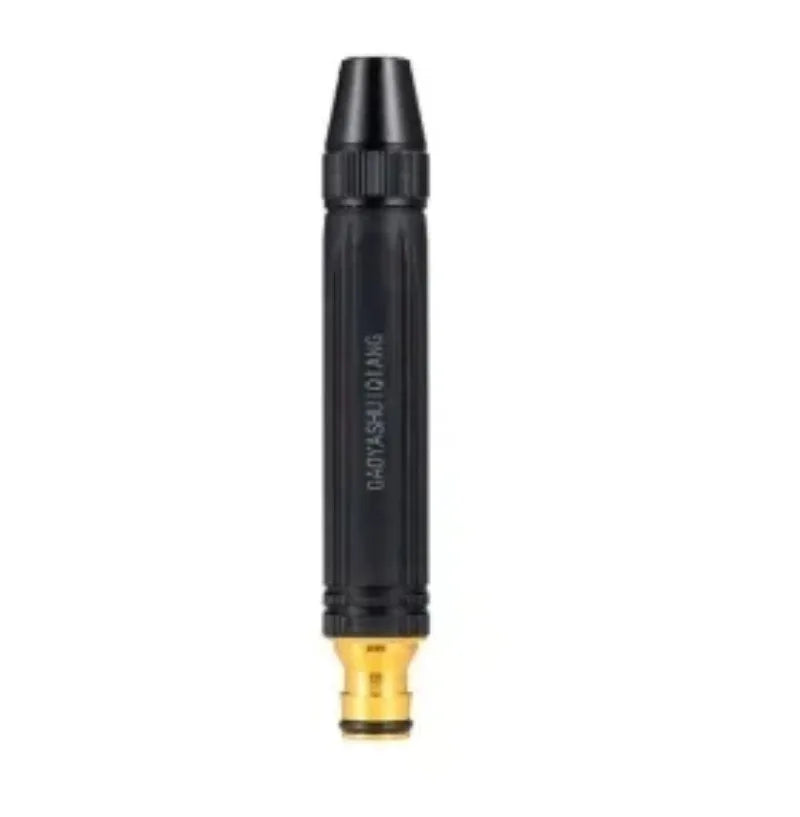 High-Pressure Water Gun Household Car Wash Water Black Car Wash Nozzle Diamond Water Car Wash Gun Watering Pipe