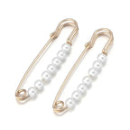 2pcs Brooch Anti-exposure Waistband Fixing Buckle Anti-pearl Safety Pin Multifunction Brooches for Women Waist Buckle