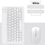 EMTRA Bluetooth Wireless Keyboard Portable Keyboard for Ipad Laptop Tablet Rechargeable Gaming Keyboard for Android IOS Windows
