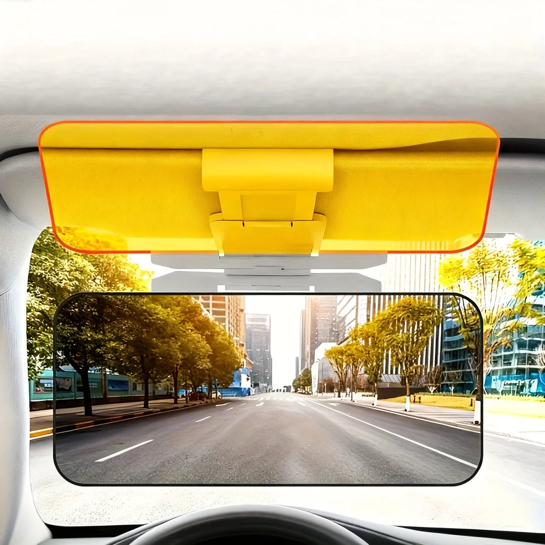 Car Anti Glare Sun Visor Dual Function Day Night UV Protection Shield Extender for SUV Trucks Driving Safety