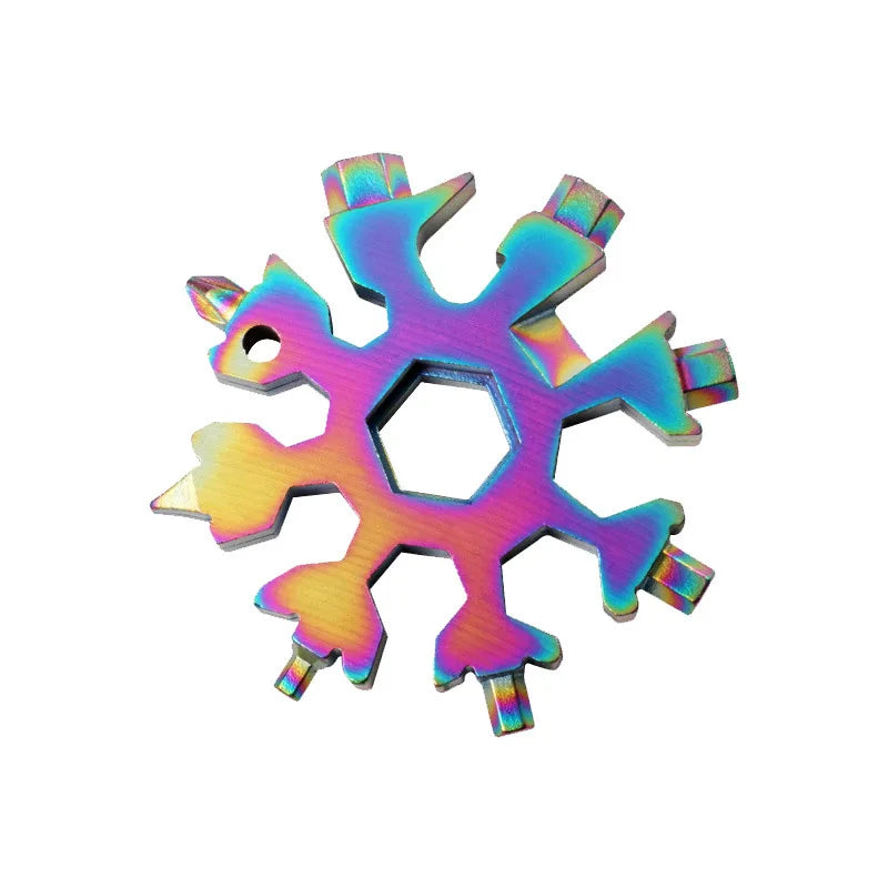 18 In 1 Portable Hexagonal Octagonal Screwdriver Multifunctional Outdoor Multi-purpose Hexagonal Snowflake Wrench 2026