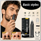 nose hair trimmer and ear for facial hair remover,nasal  hair cutter remover cleaning Washable,Portable pro