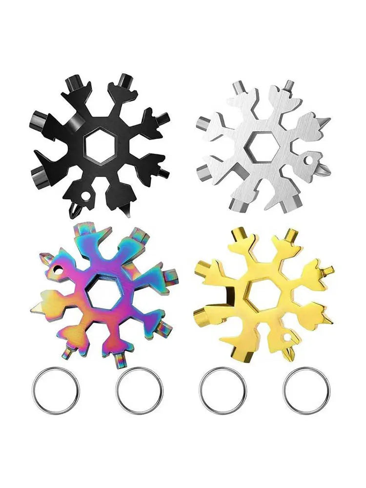 18 In 1 Portable Hexagonal Octagonal Screwdriver Multifunctional Outdoor Multi-purpose Hexagonal Snowflake Wrench 2026