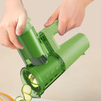Electric Vegetable Cutter Interchangeable Mini Food Cutter Handheld Vegetable Cutter Single-Press Function for Home Bar