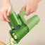 Electric Vegetable Cutter Interchangeable Mini Food Cutter Handheld Vegetable Cutter Single-Press Function for Home Bar