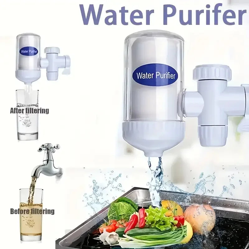 Tap Water 5-level Filter Washable And Replaceable Filter Element Kitchen Faucet Household Durable Water Purifier Main image