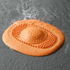 2Pcs Bathroom Hair Catcher Stopper Shower Floor Drain Cover Filter Deodorant Anti-clogging Kitchen Sink Plug Drain Strainer