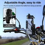 360° Adjustable Handlebar Cup Cage Universal Bike Motorcycle Water Bottle Holder For Harley KTM&MTB Road Cycling ADV Motorbike