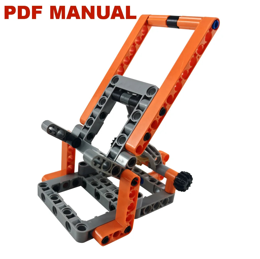 Creative Building Block Portable Universal Desk Mobile Phone Holder Stand Foldable Adjustable cell holder bracket MOC Toys