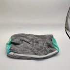 1pc Fluffy Shoe Washing Bag 360° Surround Cleaning Reusable Durable Machine-Washable Laundry Bag with Zipper Closure