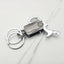 Metal Keychain Fidget Spinner Bottle Opener 4-in-1 Car Key Holder with Phone Stand Alloy EDC Key Ring Portable Gadget Tool Gift