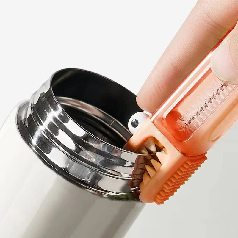 2/1pcs 3 In 1 Multifunctional Cleaning Brush Bottle Cup Lid Detail Brush Straw Cleaner Tools Household Kitchen Cleaning Tools