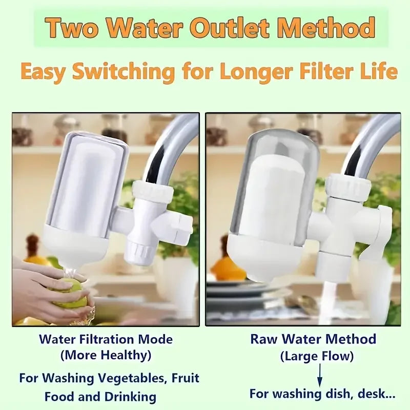 Tap Water 5-level Filter Washable And Replaceable Filter Element Kitchen Faucet Household Durable Water Purifier Secondary image
